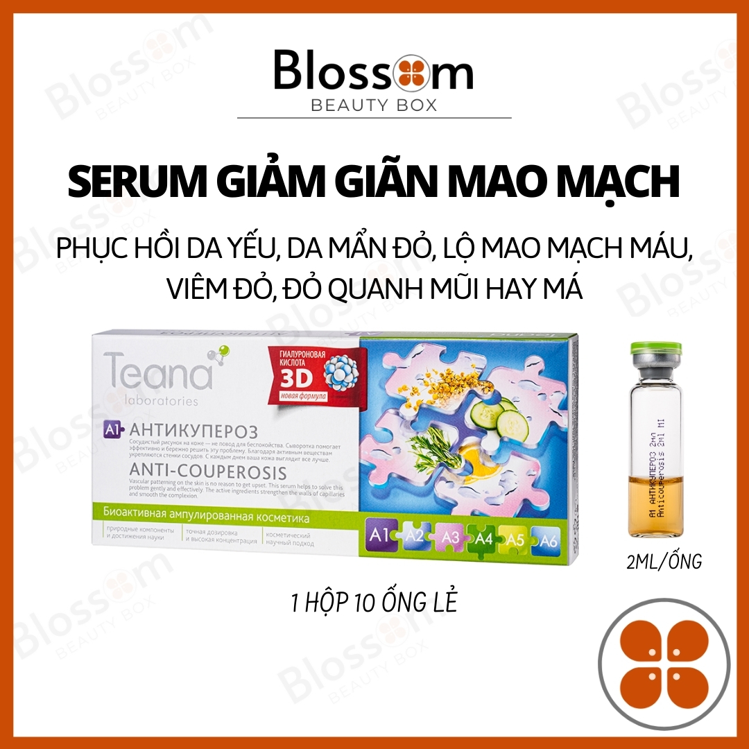 Serum Phục Hồi Giảm Mao Mạch Da A1 Teana