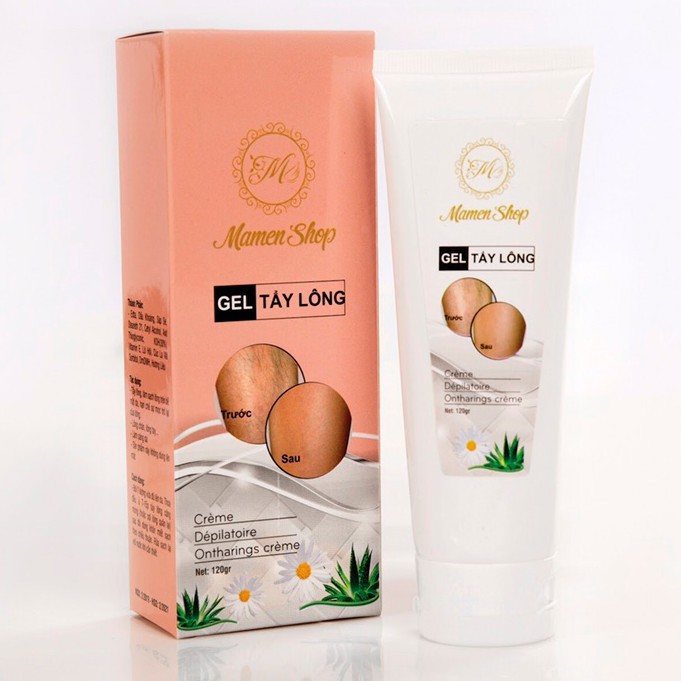 [Hcm][ Hàng Chính Hãng ] Gel Tẩy Lông Mamen Shop 120Ml An Toàn Cho Người Sử Dụng