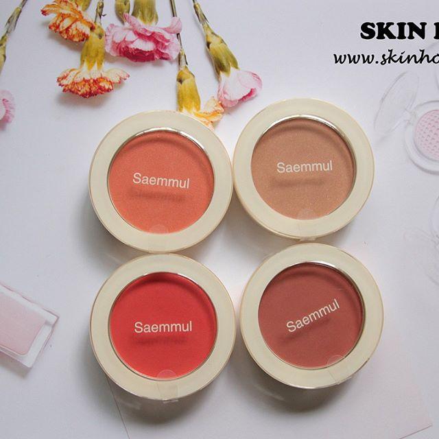 Phấn Má Hồng Seammul Single Blusher Hàn Quốc 7G Or01 - Màu Cam