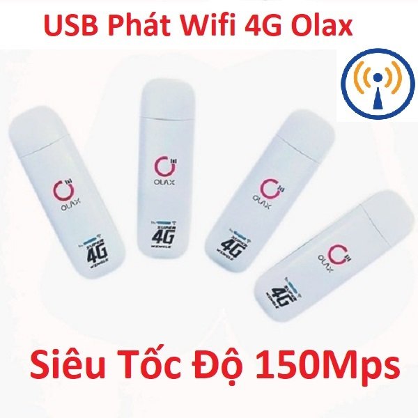 Usb Phát Wifi 4G Olax U80 - Tặng Kèm Siêu Sim Viettel 4G V120 có ngay 60Gb/tháng từ MƯỜNG THANH ROYAL