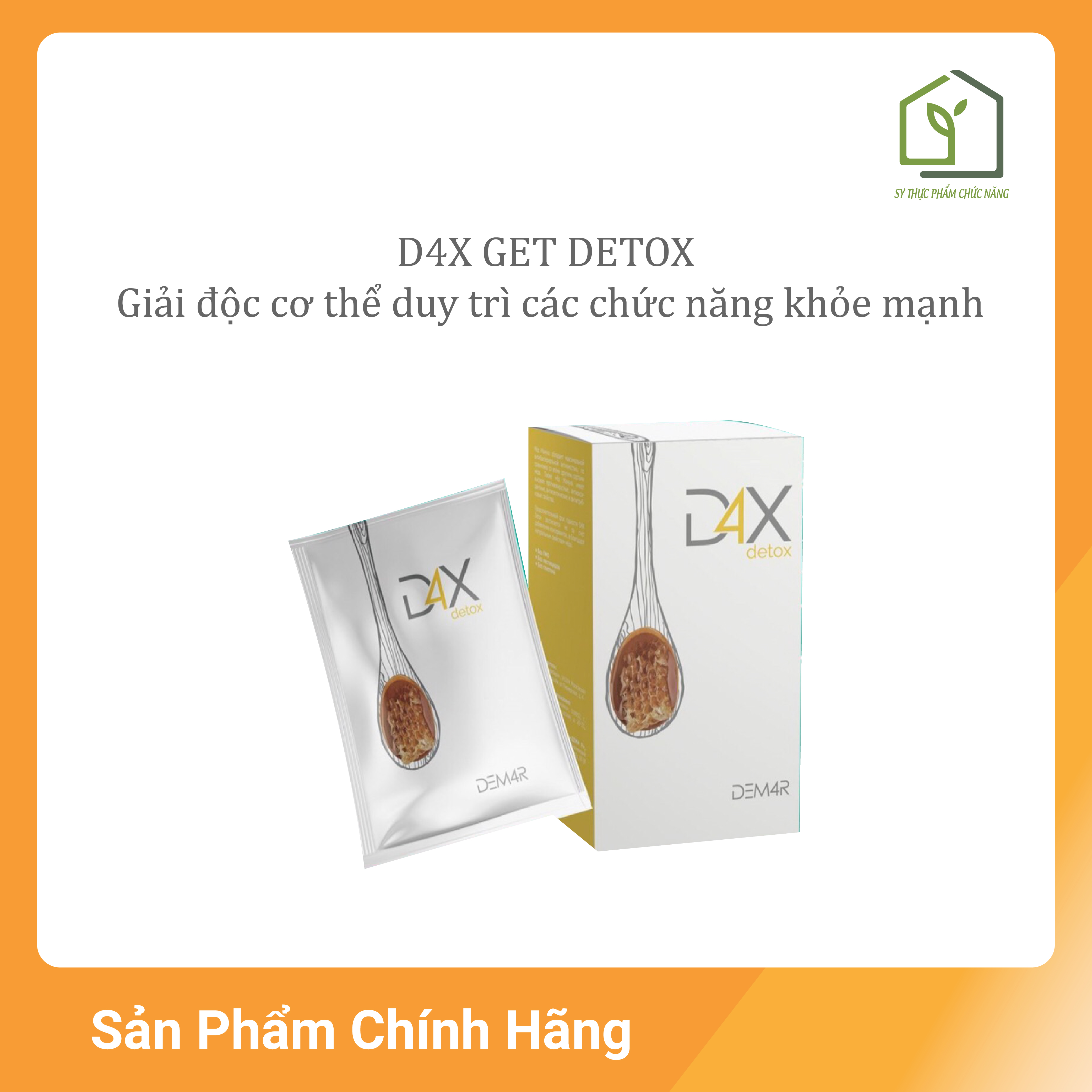 [Hcm]Dem4R D4X Get Detox Giải Độc Cơ Thể Duy Trì Các Chức Năng Khỏe Mạnh