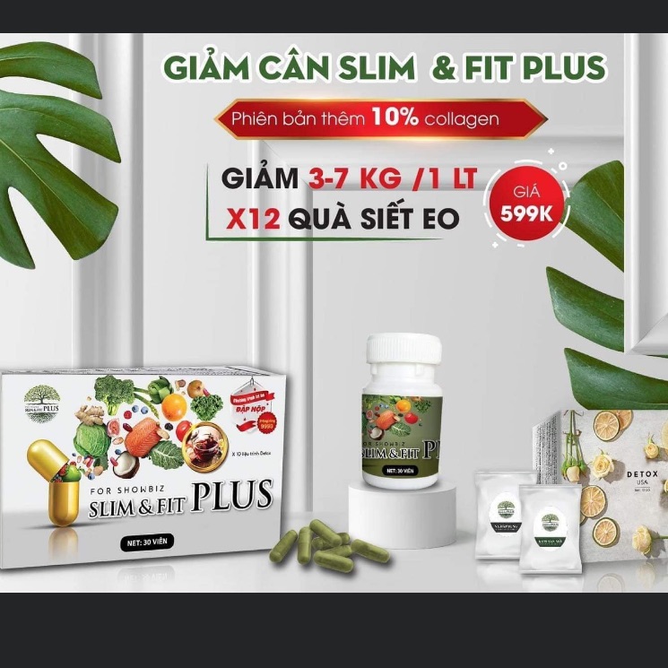 [Hcm]Slim & Fit Giam Cân Nâng Mông