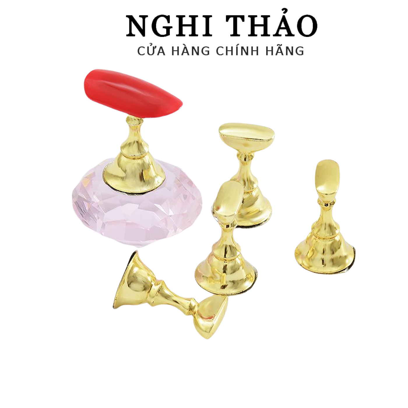 Đế gắn móng giả  đế nam châm gắn móng mẫu tập vẽ