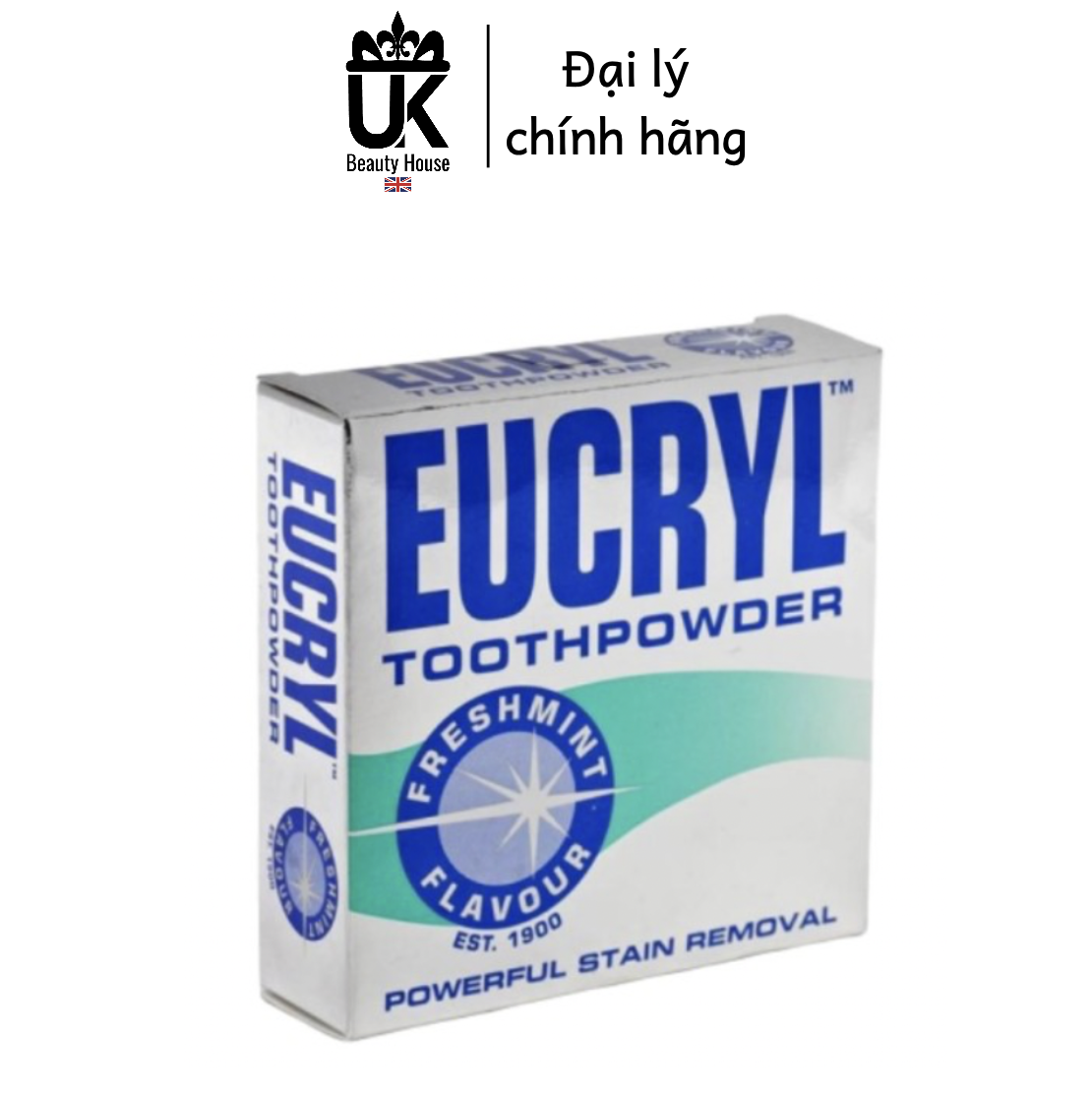 [Hcm]Bột Tẩy Trắng Răng Cấp Tốc Từ Anh Quốc Eucryl 50G