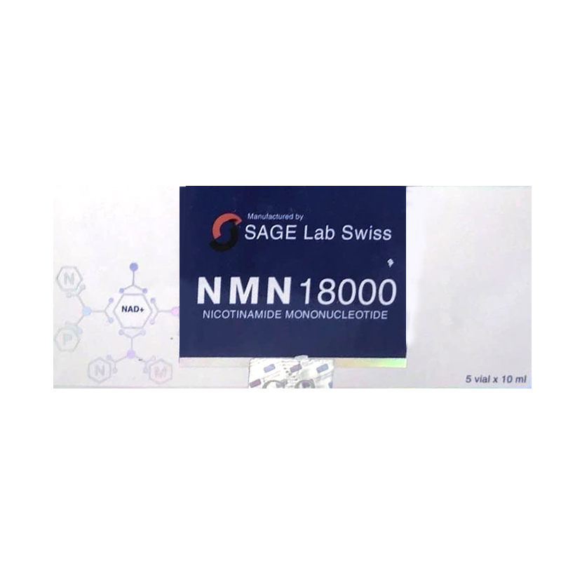 Tinh chất SAGE Lab Swiss NAD NMN 18000 Nicotinamide Mononucleotide (5 lọ x 10ml) | Trắng da, mix truyền trắng