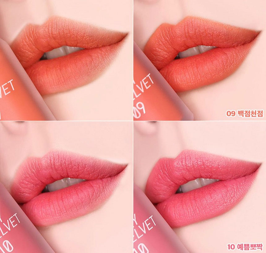 [HCM]Son Kem Lì Nhẹ Môi Siêu Mịn Peripera Ink The Airy Velvet