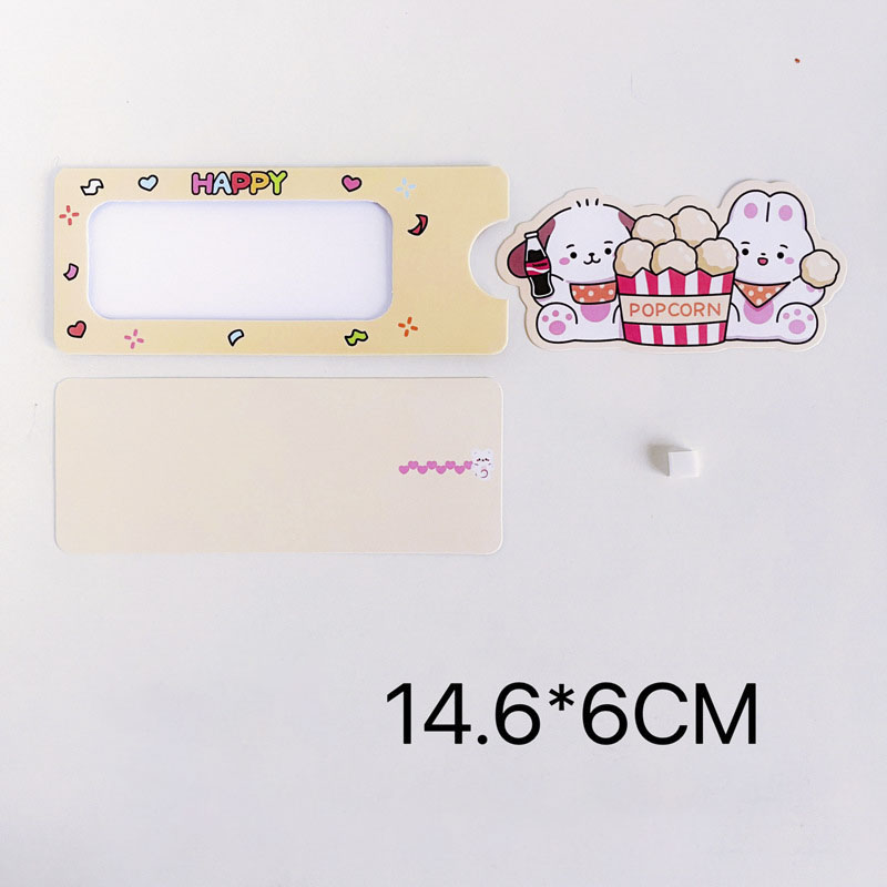 Thiệp sinh nhật hoạt hình 3D dễ thương có thẻ kéo ghi lời chúc – quà tặng cute cho bạn bè người yêu mới nhất 2025