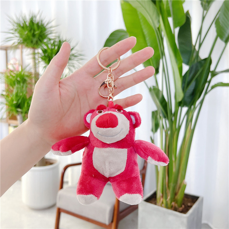 Móc khóa hình thú nhồi bông size to đa dạng dễ thương
