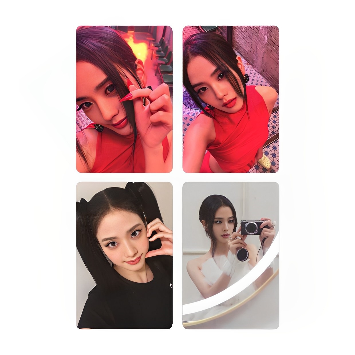 Thẻ Lomo card BlackPink JISOO FIRST SOLO SINGLE ME Album Thần Tượng Kpop