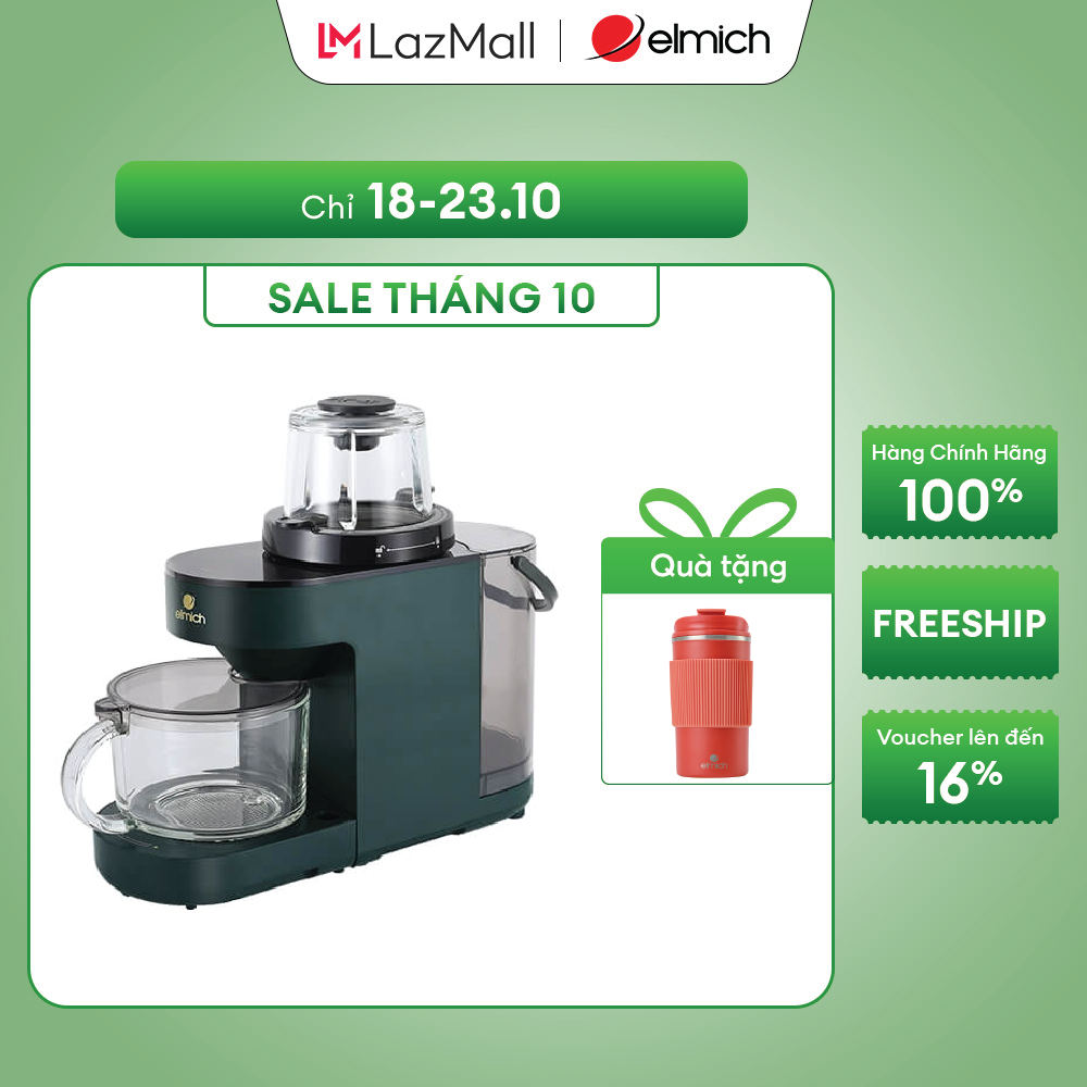 (Chỉ 25-29.10)Máy xay nấu đa năng 6 trong 1 Elmich BLE-3901