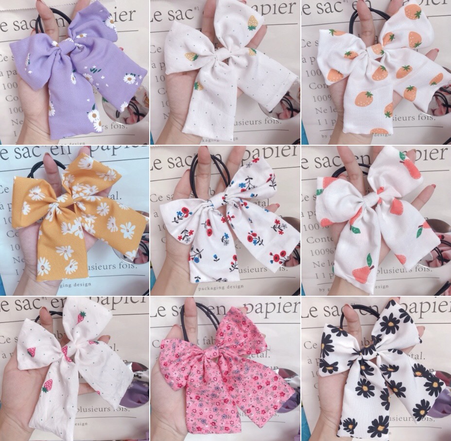 CỘT TÓC MẪU NƠ