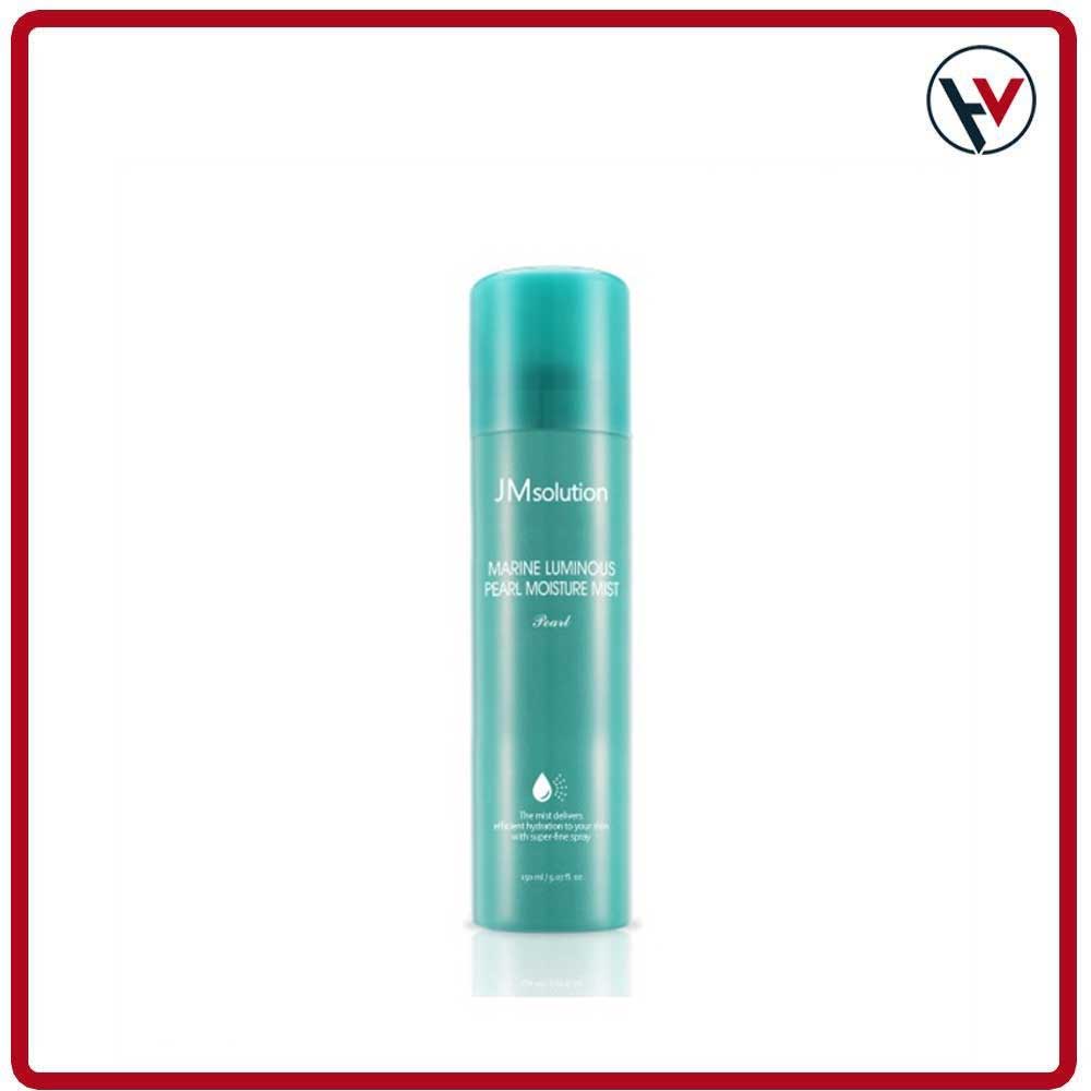 [HCM]XỊT DƯỠNG TRẮNG JM SOLUTION MARINE LUMINOUS PEARL MOISTURE MIST 180ML HÀN QUỐC