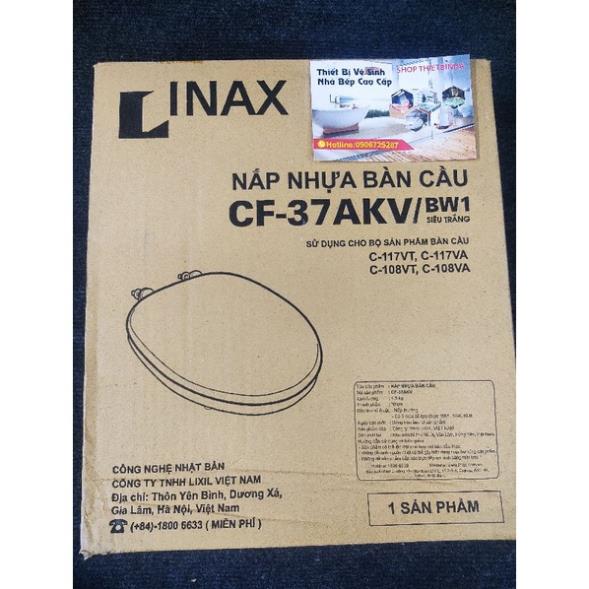 NẮP ĐẬY BỒN CẦU INAX CF-37AKV CHO CẦU 117- 108 NẮP ĐÓNG TỰ DO