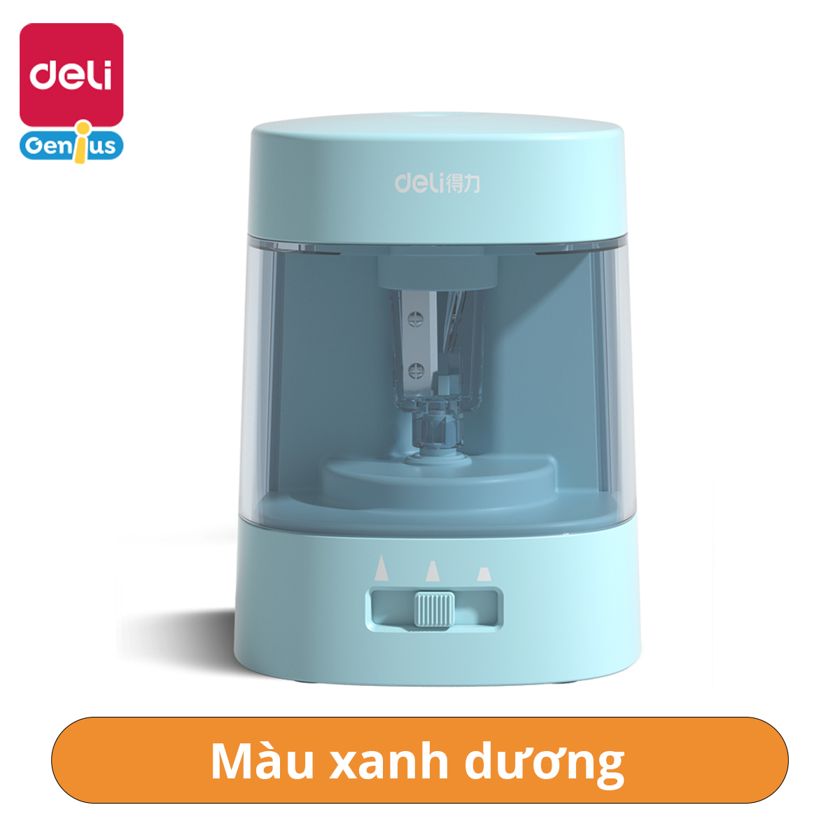 Gọt bút chì điện tự động Deli - gọt bút chì nhanh chóng dễ dàng không gãy ngòi - 1 chiếc - 502/ EH50