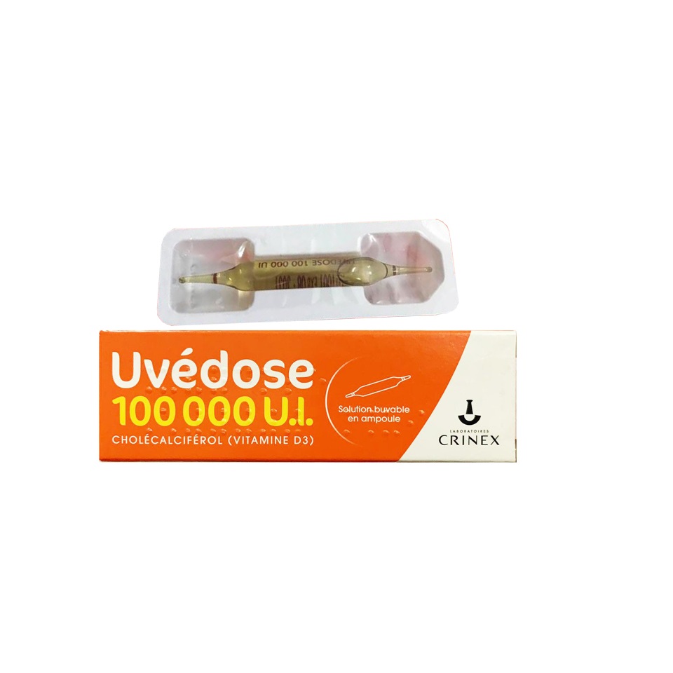 Vitamin D3 liều cao Uvedose cho bé từ 18 tháng tuổi