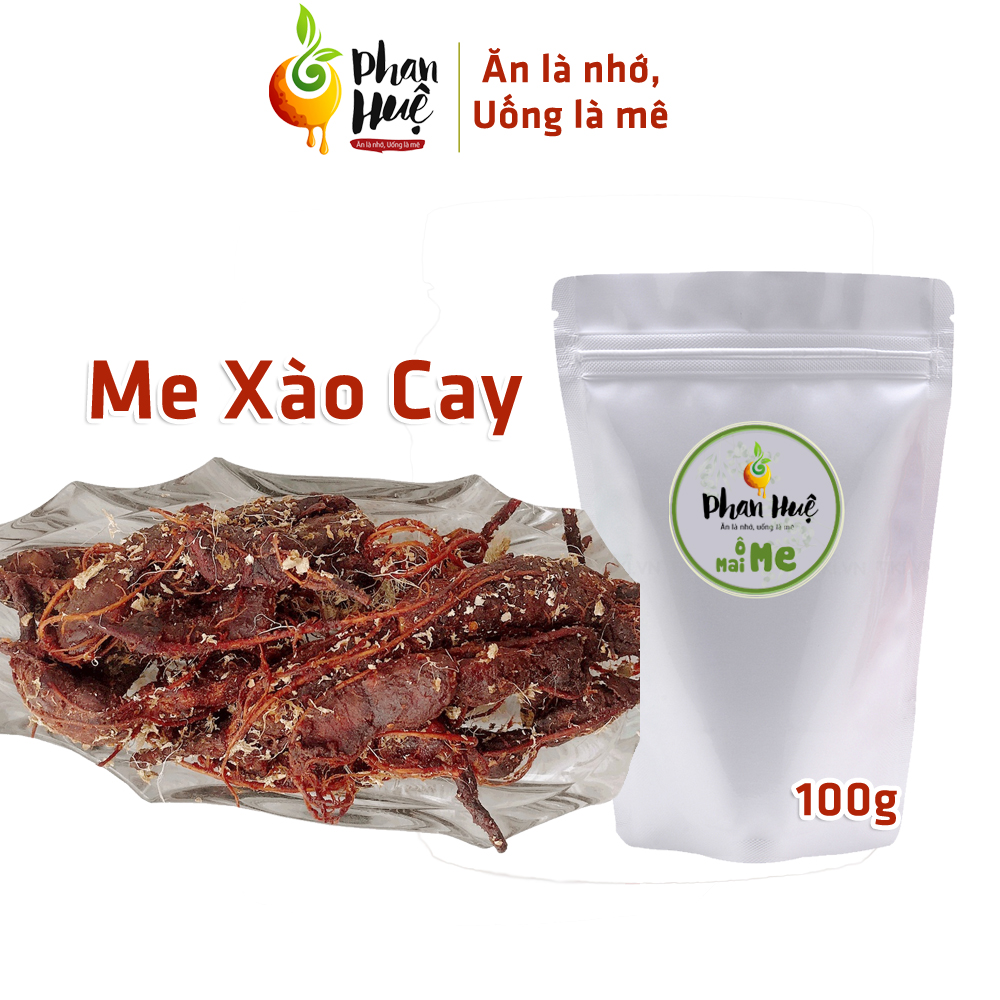 Ô Mai Me Xào Cay Hà Nội - Phan Huệ Đặc Biệt (150gr). Me Tươi Chọn Lọc. Ăn Là Nhớ. Đặc Sản Hà Nội. Ba