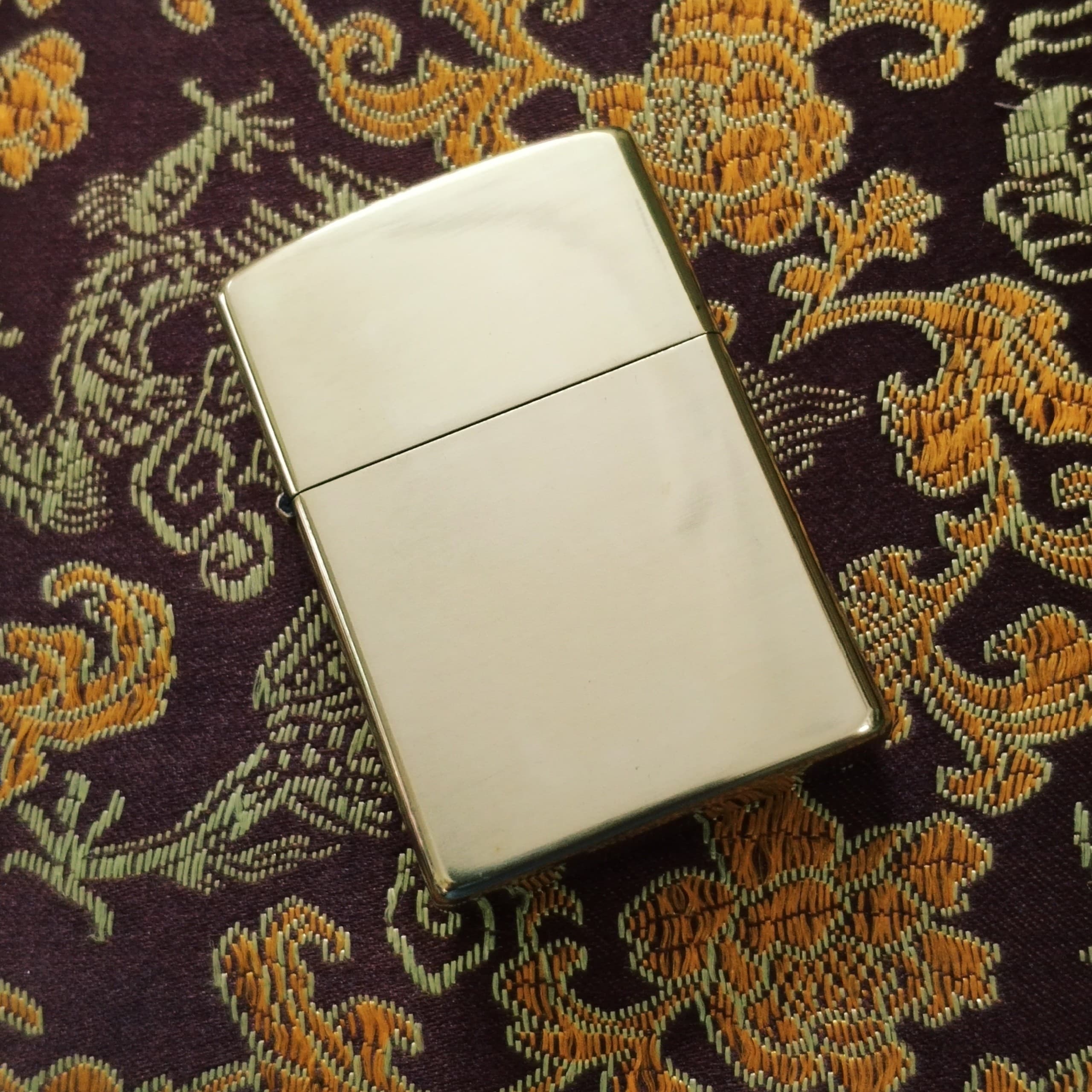 [HCM]Bật Lửa Zippo đồng nguyên khối bản HIV mẫu trơn - Nhận khắc theo yêu cầu - Tặng phụ kiện kèm theo