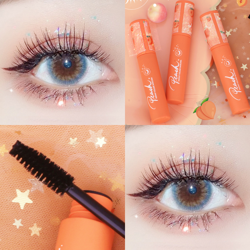 [HCM][Peachy Sis] 2021 Bộ trang điểm mắt mới giá rẻKhông thấm nước chống mồ hôi lâu dài (Mascara + Bút kẻ mắt dạng lỏng)-Đen