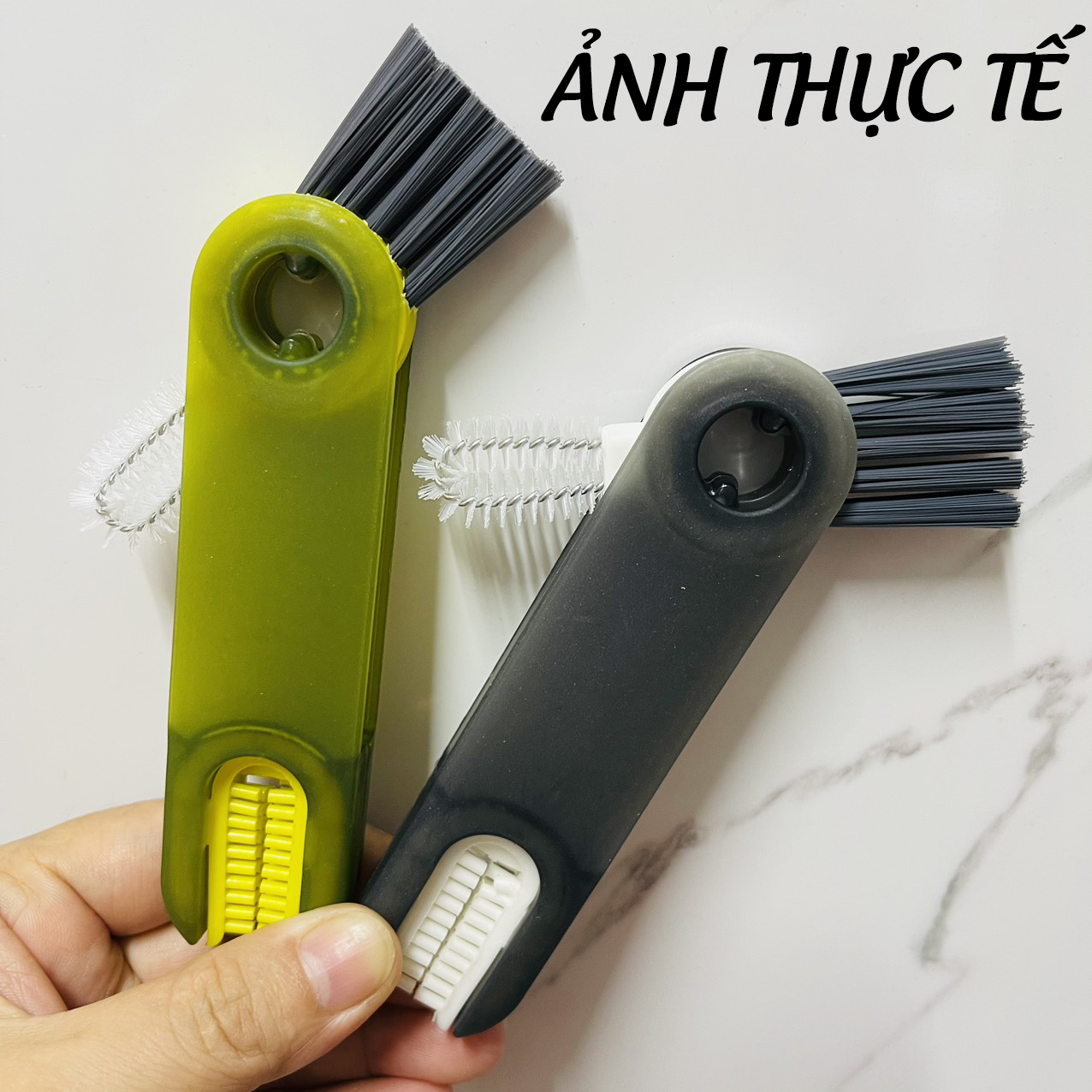 Cọ Vệ Sinh Ly Cốc 3in1Cọ rửa bình Cọ rửa bình sữa rửa ly 3 trong 1 tiện lợi dụng cụ vệ sinh đồ dùng đa năng chất liệu an toàn nhỏ gọn Tramanhshop