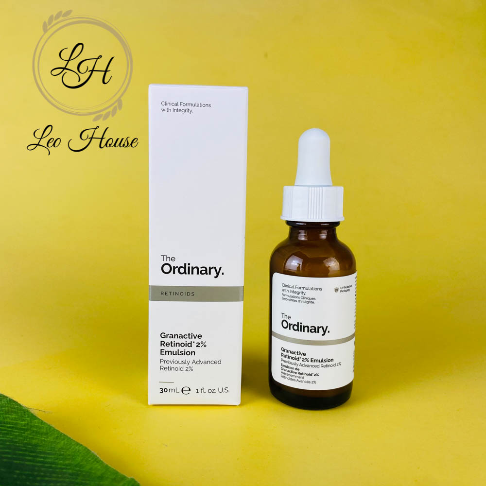 Tinh Chất Dưỡng Da The Ordinary Granactive Retinoid 2% Emulsion 30Ml - Chống Lão Hóa Se Nhỏ Lỗ Chân Lông Làm Sáng Da