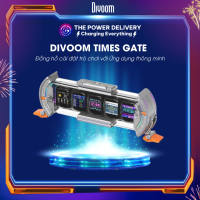 Đồng hồ cài đặt trò chơi Divoom Times Gate Pixel Art với Ứng dụng thông minh Màn hình IPS 128x128 Trang trí màn hình