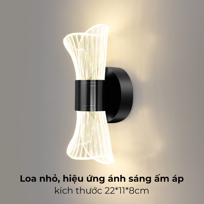 Đèn Led ốp tường ATH LIGHTING loại đèn 3 chế độ màu trang trí trong nhà cầu thang phòng ngủ phòng khách và lối đi