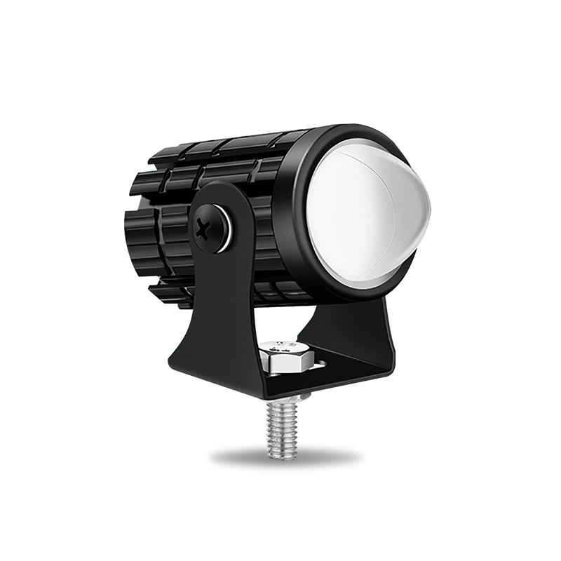 Đèn Pha LED xe máy thông dụng đèn trợ sáng IP68 chống nước bi cầu Mini siêu sáng 2 mầu pha cos vàng