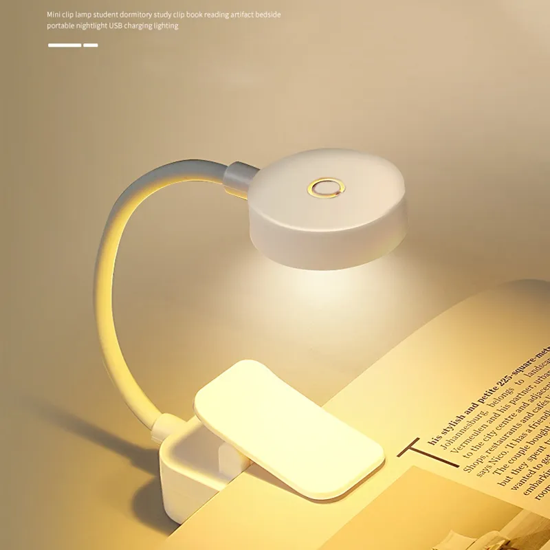 Đèn bàn LED gập điều chỉnh cánh tay dài đa năng Đèn bàn USB chiếu sáng 10 mức độ bảo vệ mắt có thể gấp gọn xoay chỉnh