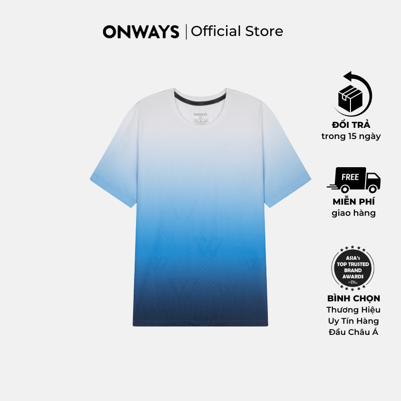ONWAYS Áo Thun Thể Thao Nam Siêu Nhẹ Thấm Hút Mồ Hôi Kháng Khuẩn SNAKE T-SHIRT MEN M5228