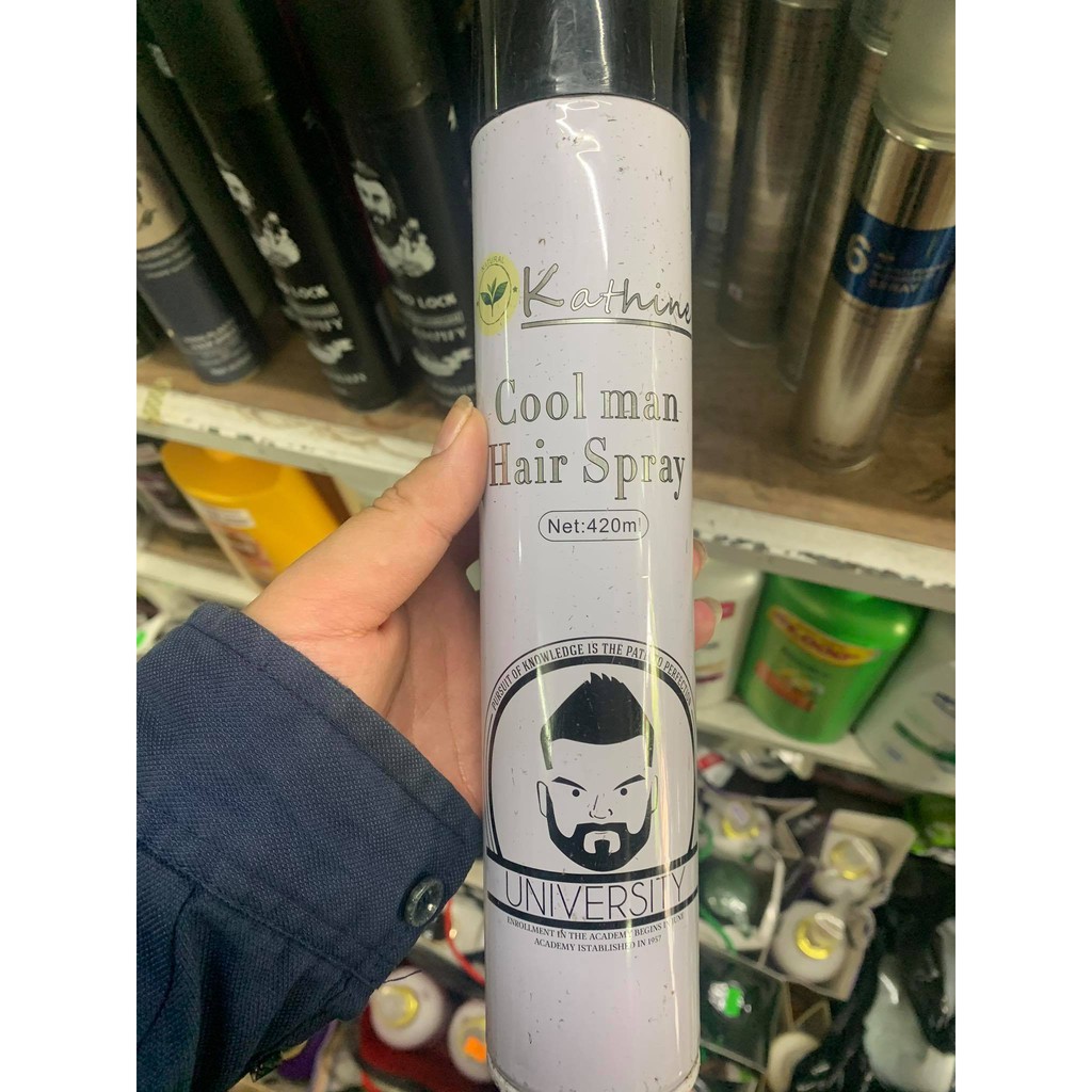 Gôm Xịt Tạo Kiểu Tóc Kathine 420Ml