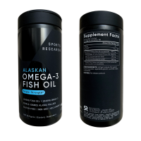 Sports Research Omega 3 SR Fish Oil Triple Strength 150 Softgels (Fatty Acid as TG)
