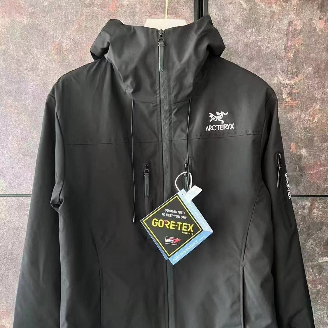 Arcteryx Birds Alpha SV 6Th Generation Jacket Mens Hard Shell Windproof And Waterproof Couple Outdoo