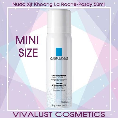 Mini Size - Nước Xịt Khoáng La Roche - Posay Thermal Spring Water (50Ml) - Làm Dịu Và Bảo Vệ Da