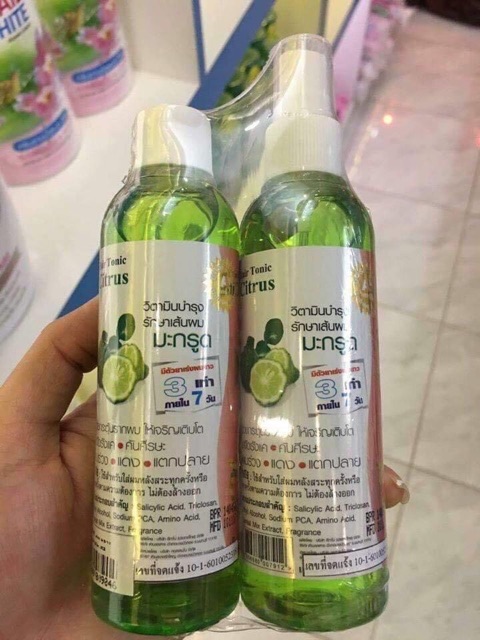 Xịt Tinh Dầu Bưởi Citrus Kích Thích Mọc Tóc 120Mlx2