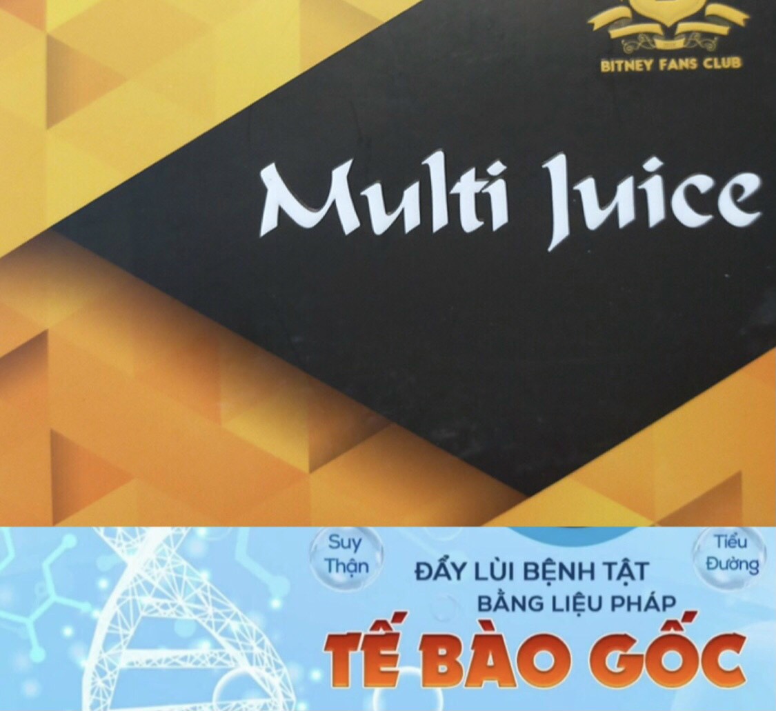 Multi juice Giải Pháp Cho Sức Khỏe Sinh Lý Nam Nữ (10 GÓI)