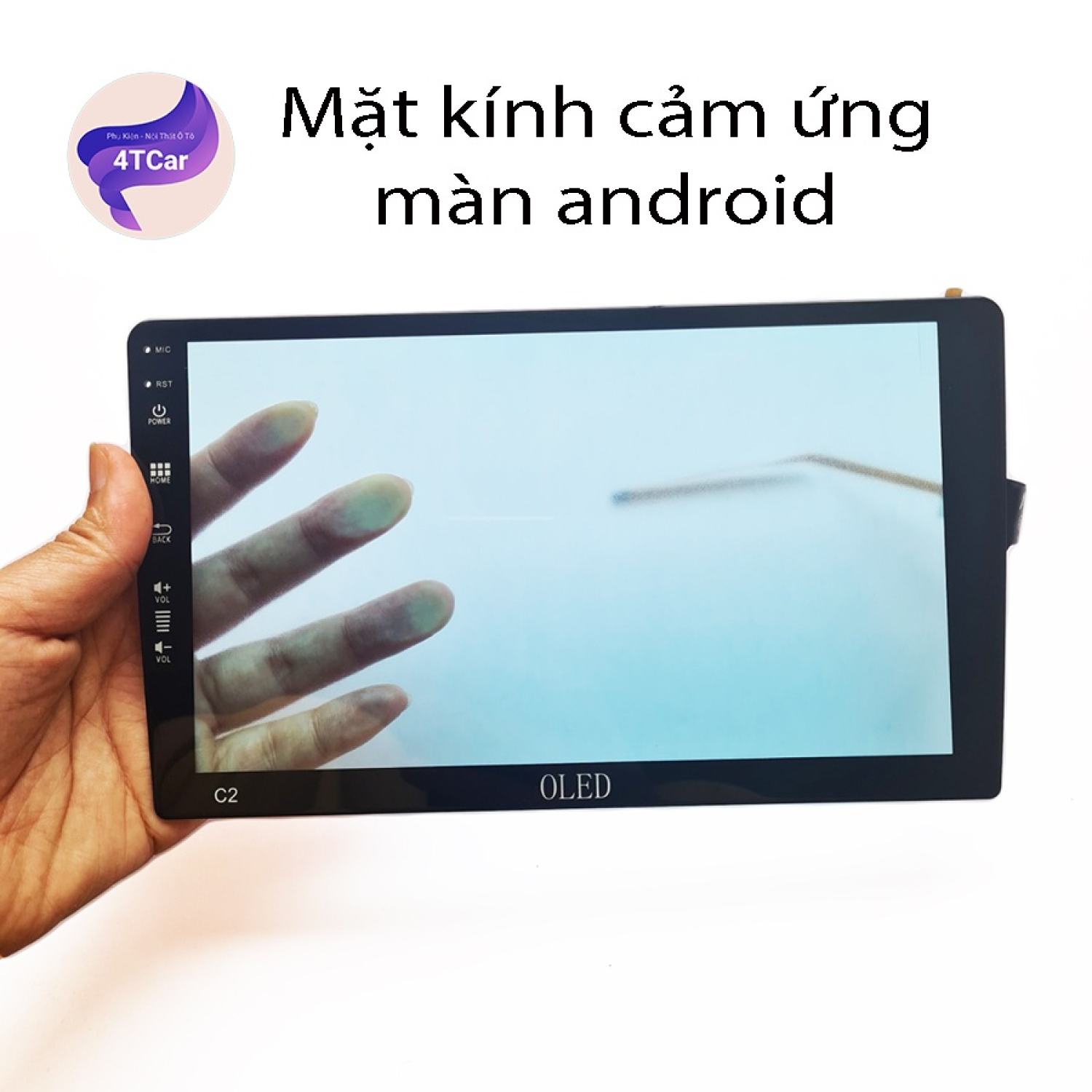 Mặt kính cảm ứng màn hình Oled C2 màn android ô tô