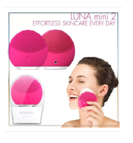 [HCM]Máy Rửa Mặt Silicon poreo Làm Sạch Sâu-giúp loại bỏ hoàn toàn bụi bẩn dầu nhờn trong lỗ chân lông.thiết kế với 3 vùng cọ với độ dày khác nhau nhằm phục vụ cho mọi loại da.