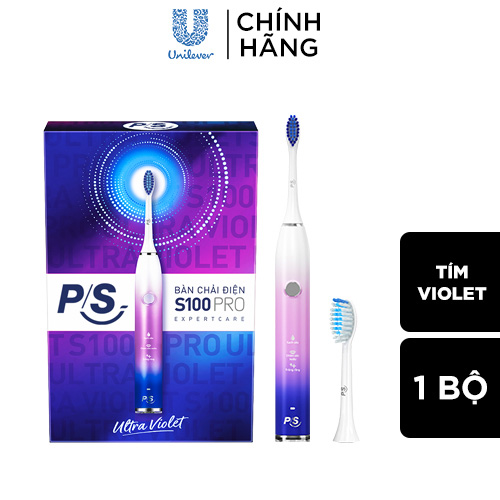 Bàn Chải Điện P/S S100 PRO - Công Nghệ Sóng Âm Chải Sạch Mảng Bám Tới 10X
