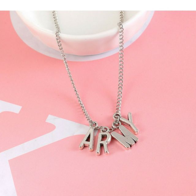 [HCM]Dây chuyền vòng cổ Army Bts cam kết hàng đúng mô tả chất lượng đảm bảo theo công nghệ hiện đại an toàn cho người sử dụng