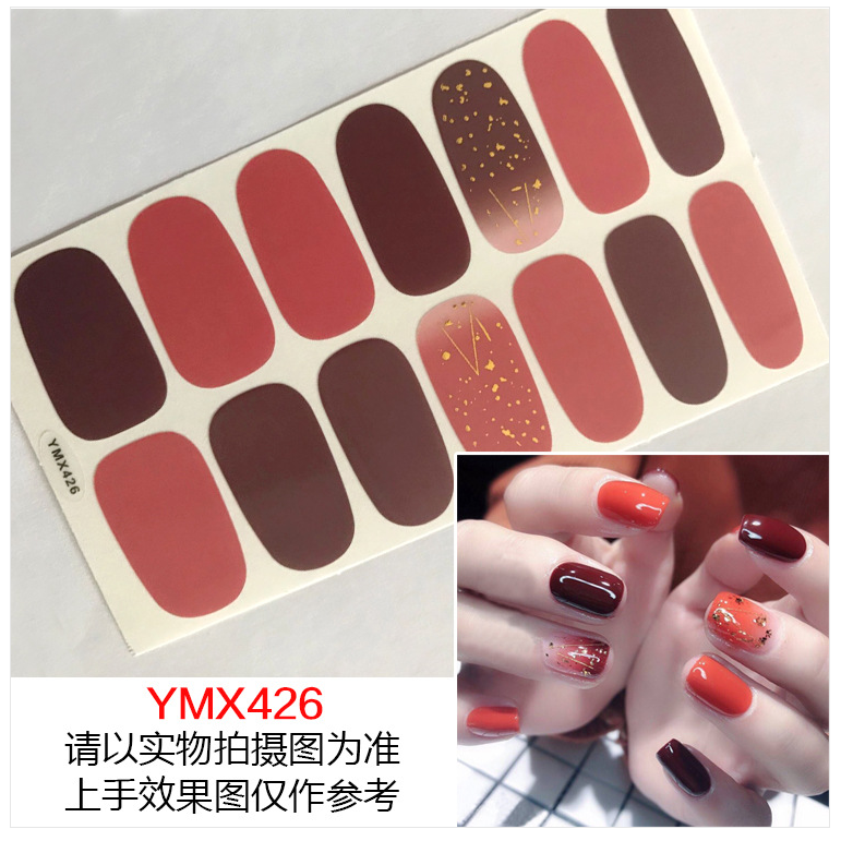 Móng tay giả  Miếng dán trang trí móng tay nghệ thuật