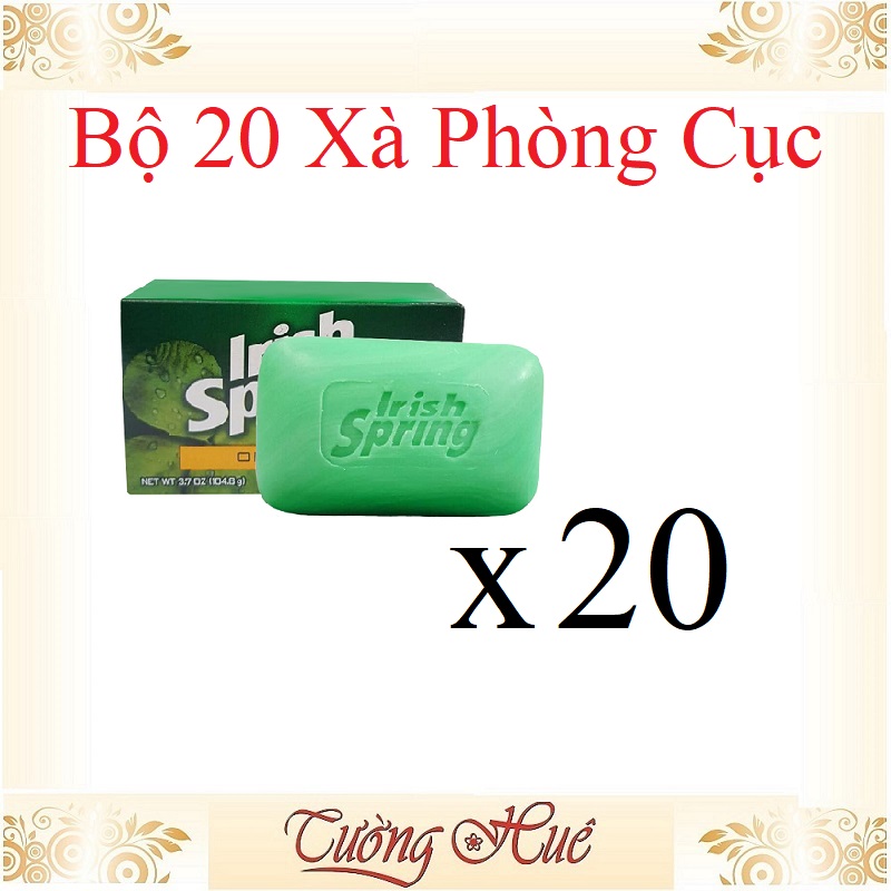 Bộ 20 Bánh Xà Phòng Irish Spring - 104.8G X20