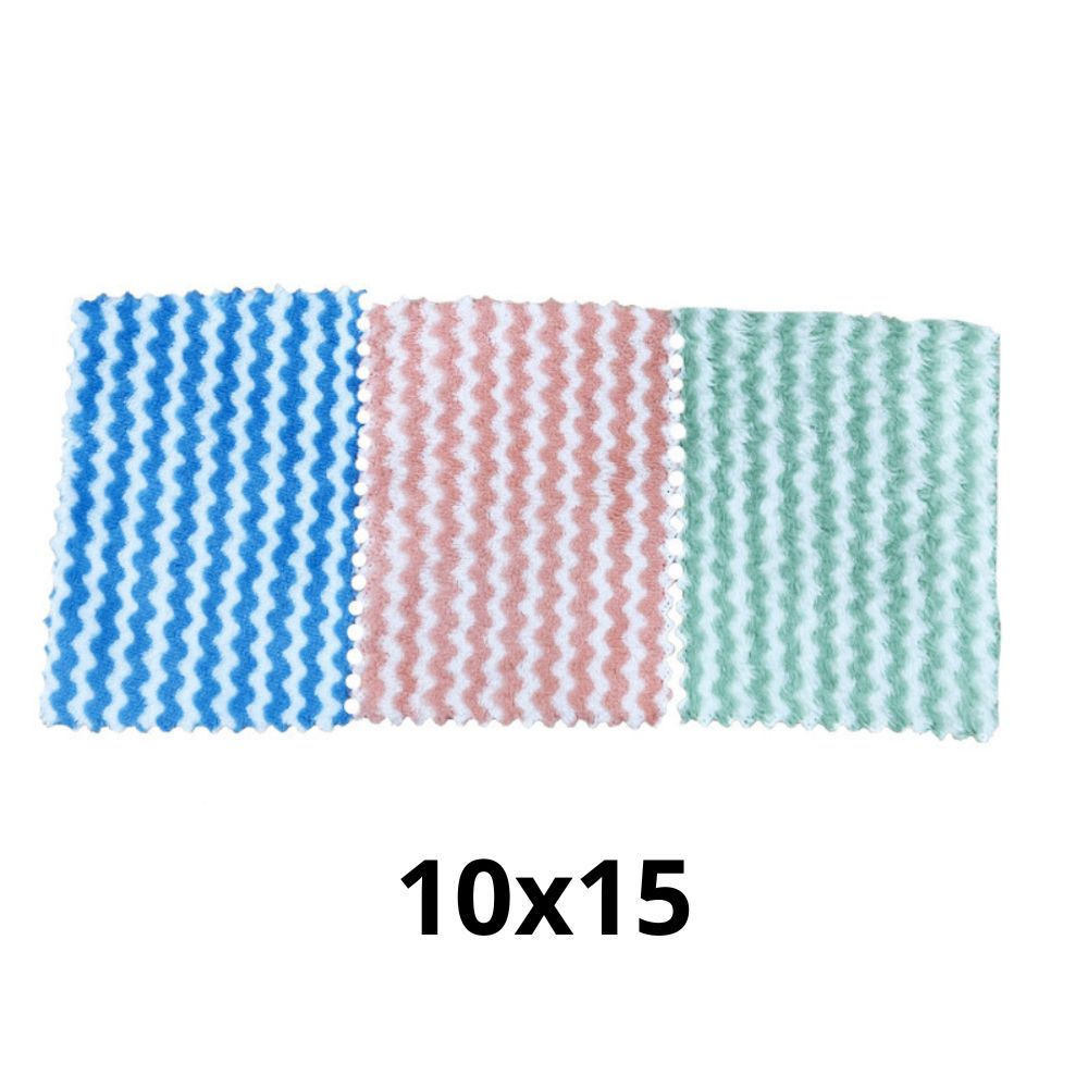 Khăn đa năng lau tay nhà bếp 25x25 có móc treo - lau chén nhà bếp siêu thấm Loại Dày chất liệu Cotto