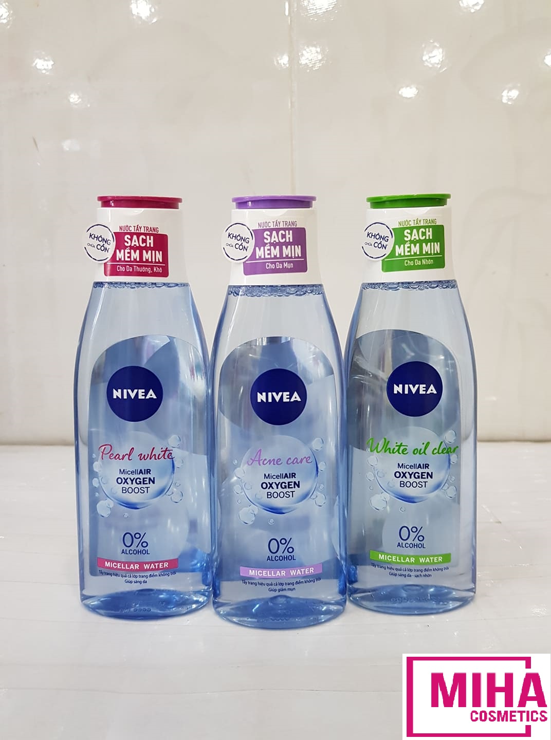 Nước Tẩy Trang Không Cồn Nivea 200Ml Thái Lan