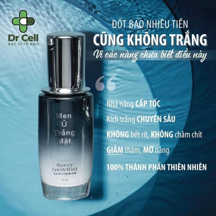 Men Ủ Trắng Mặt Dr Cell