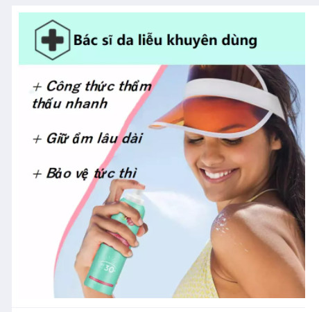 Combo 2 Sản Phẩm Xịt Chống Nắng + Kem Body Kích Trắng