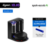 [8-11.10: Voucher 16% lên đến 2.5 triệu]  Robot Hút bụi Lau nhà Dyson RB05 spot+scrub Ai