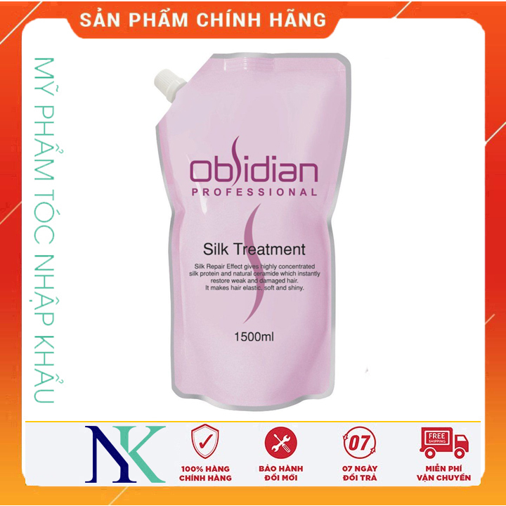 [Hcm]Mặt Nạ Ủ Dưỡng Tóc Obsidian Siêu Mượt 1500Ml