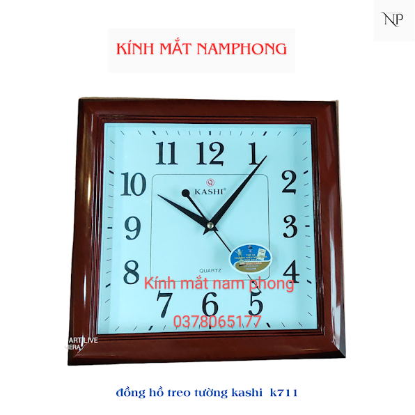 Đồng hồ treo tường Kashi K711