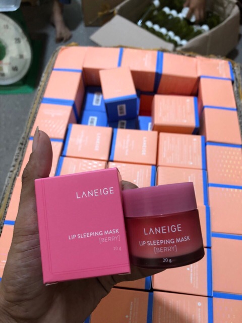 [HCM]Combo 2 cục Mặt nạ ngủ cho môi Laneige 20g Lip Sleeping Mask