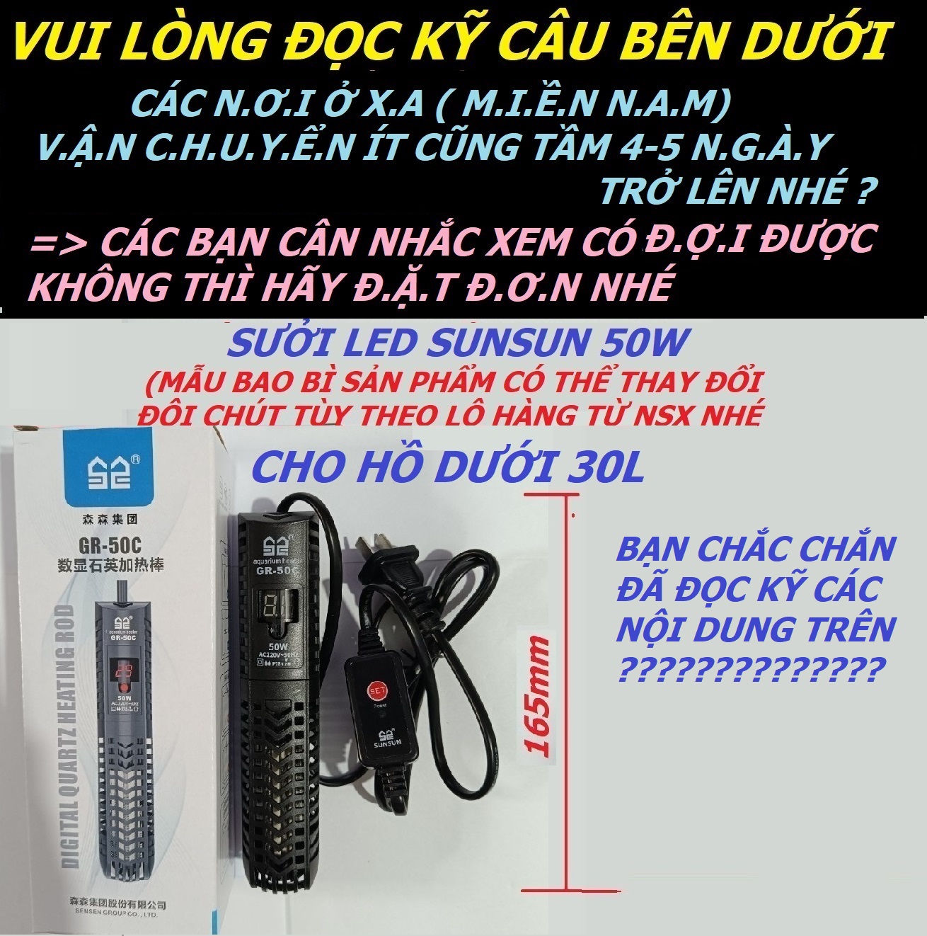 Sưởi Sunsun cao cấp (Tự ngắt khi cạn) (SHOP ở Hà Nội nên vận chuyển Miền Nam tầm 4-5 ngày các bạn câ